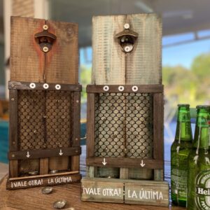 Juego destapador de botellas.