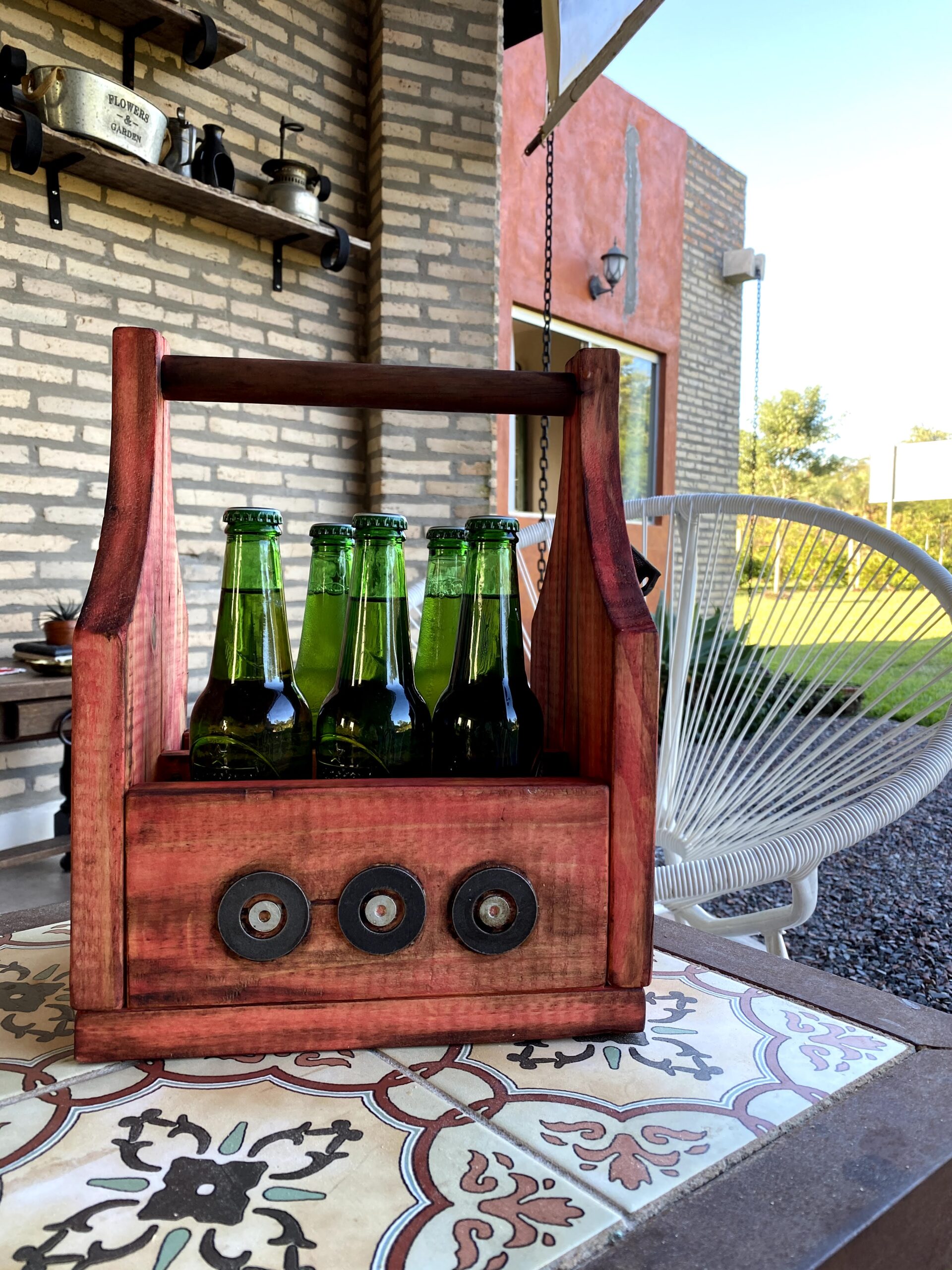 porta abridor cajon 6 birras